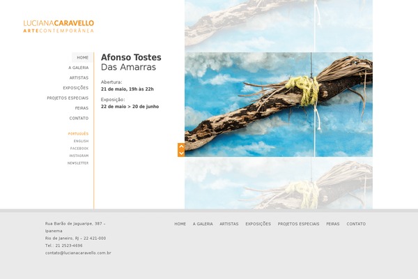 Ovation theme site design template sample