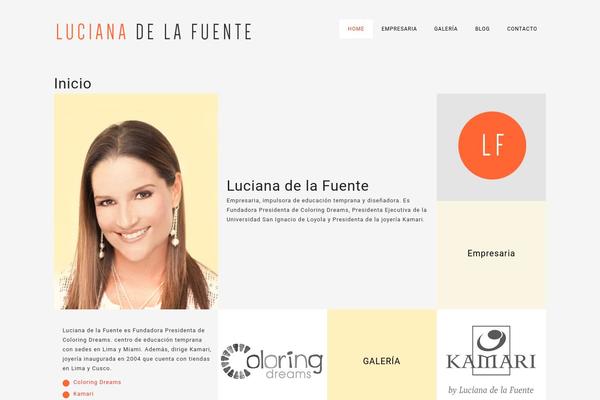 Buran theme site design template sample