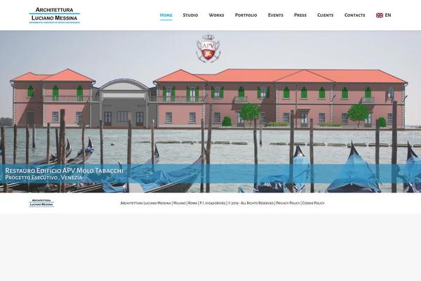 The7 theme site design template sample
