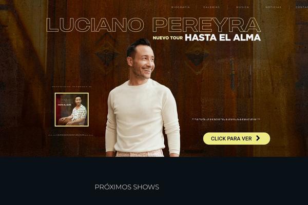 lucianopereyra.com site used Jarvis