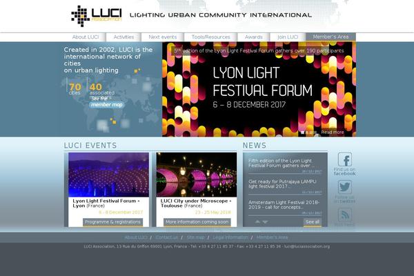 luciassociation.org site used Luci