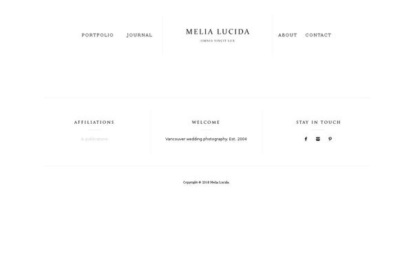 Rebecca theme site design template sample