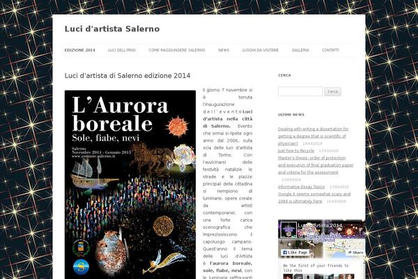 Site using TablePress plugin