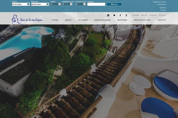 ROSA theme site design template sample