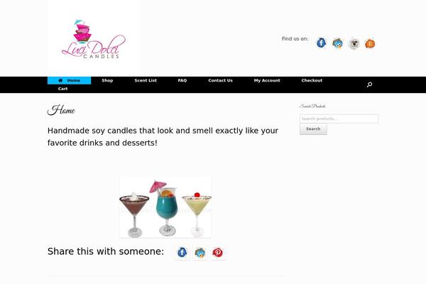 Site using Simple-social-buttons plugin