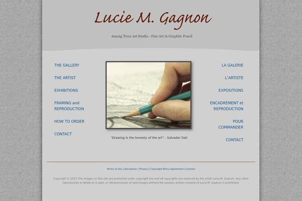 Academica theme site design template sample