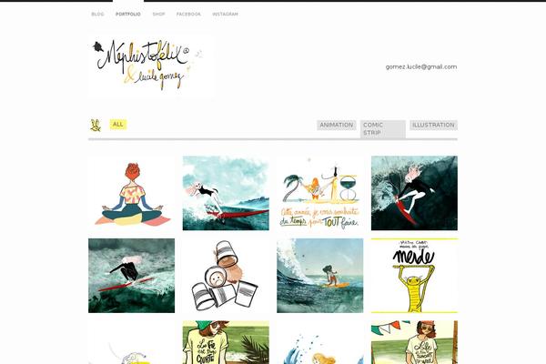 Yin & Yang theme site design template sample