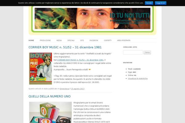 Site using Infinite-Scroll plugin