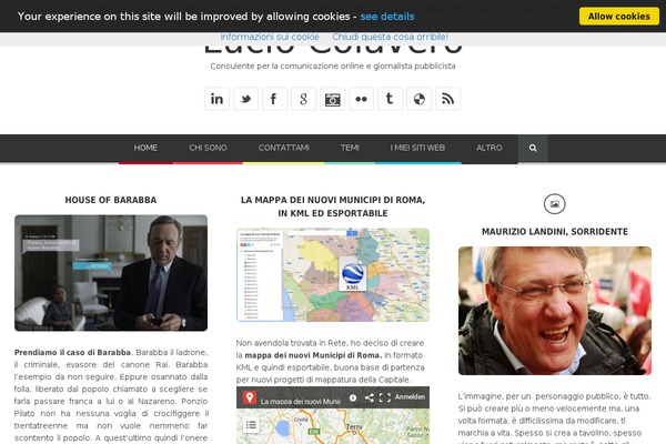 Daily theme site design template sample