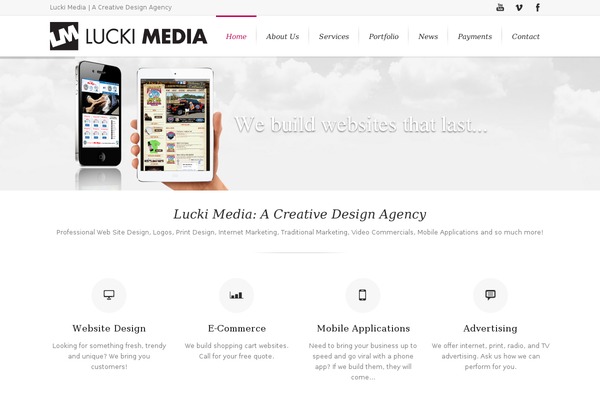 Lounge theme site design template sample