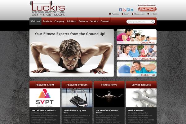 Site using Simple Responsive Slider plugin