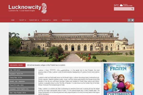 Classic theme site design template sample