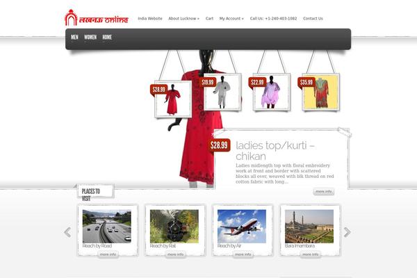 eStore theme site design template sample