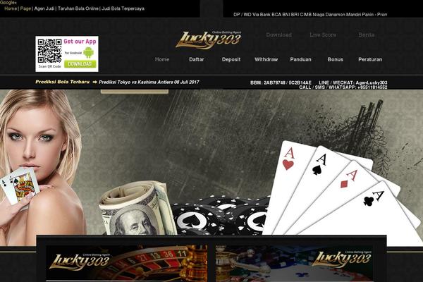lucky303.org site used Lucky303