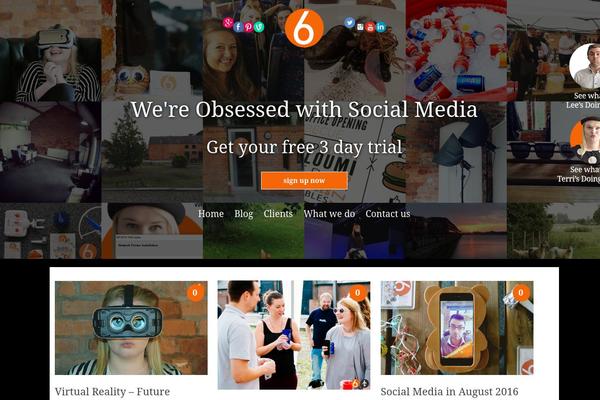 HTML5 Blank theme site design template sample