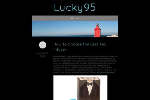 Ice Cap theme site design template sample