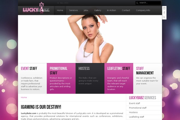 Site using Fancy Image Show plugin
