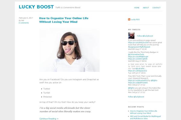 Site using Twitget plugin
