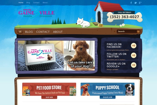 Petsandvets theme site design template sample