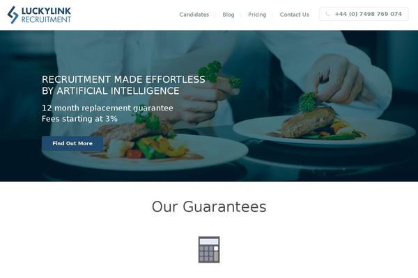 Qwery theme site design template sample