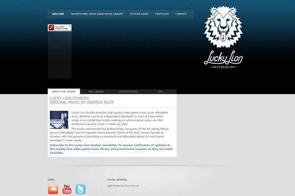luckylionstudios.com site used Blossomsoft