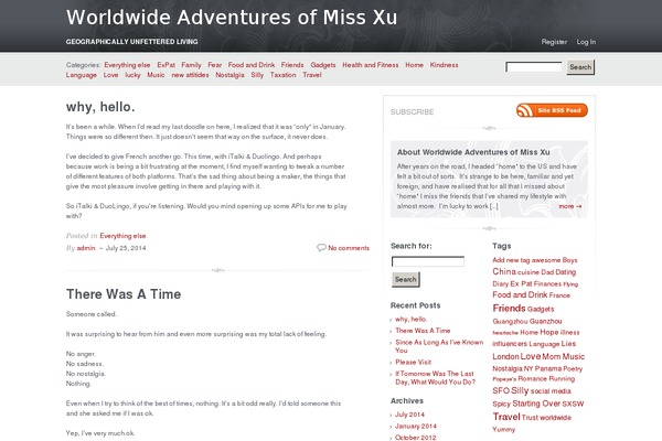 Carrington Blog theme site design template sample