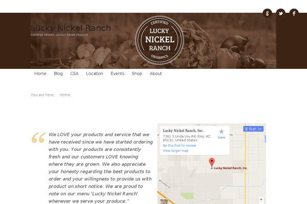 Balance theme site design template sample