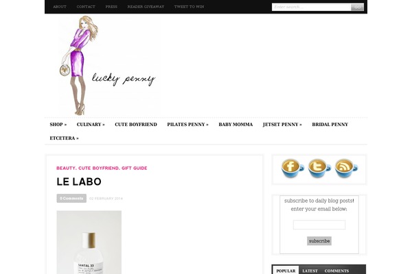 Daily Edition theme site design template sample