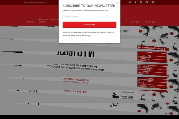 Site using Advanced lazy load plugin
