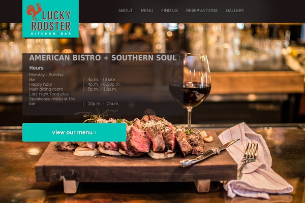 Iron Bull theme site design template sample