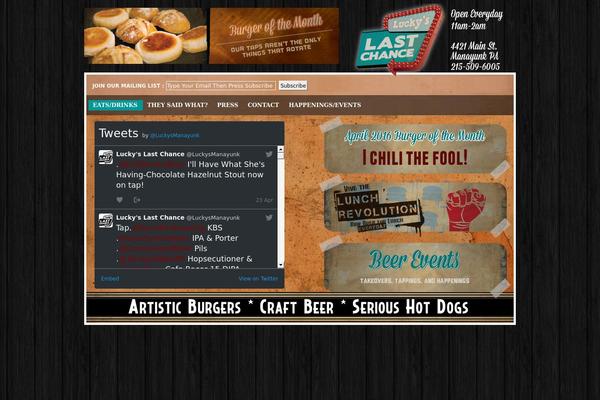 luckyslastchance.com site used Luckys