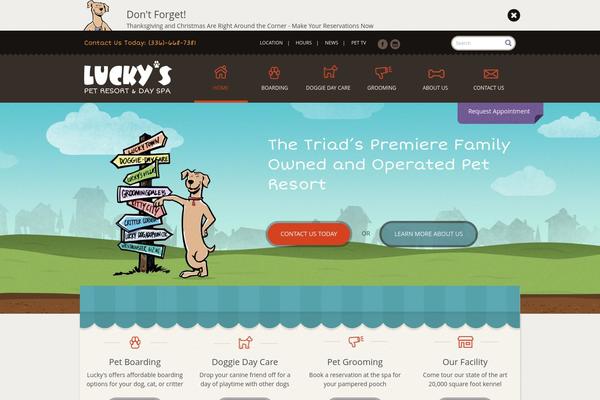 Site using Easy Testimonials plugin