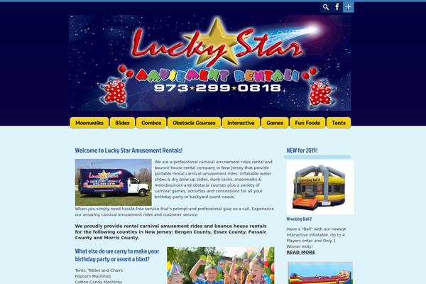 Happy Kids theme site design template sample