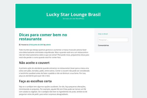 Kubrick 2014 theme site design template sample