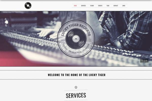 Golden theme site design template sample