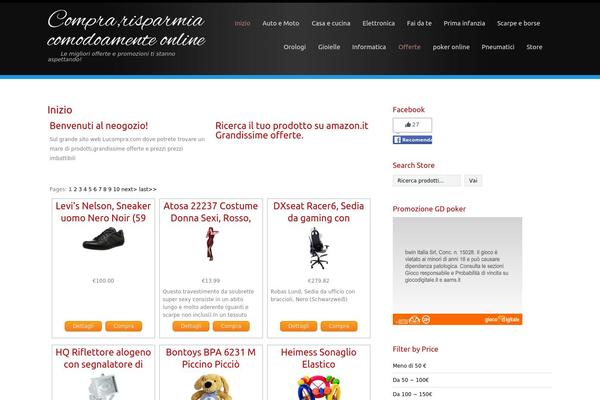 Encounters Lite theme site design template sample