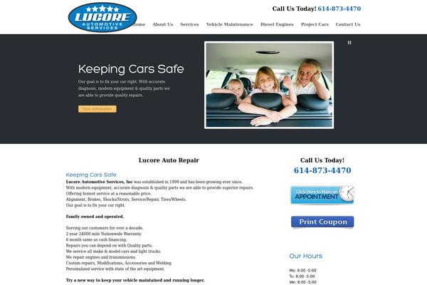 Promotion theme site design template sample