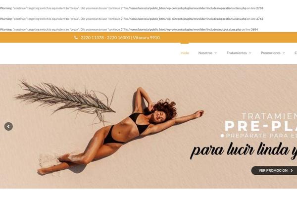 TheFox theme site design template sample