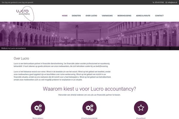 Rocco theme site design template sample