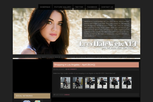 lucyhaleweb.net site used Premade5