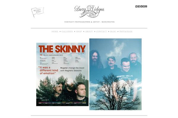 Lucy theme site design template sample