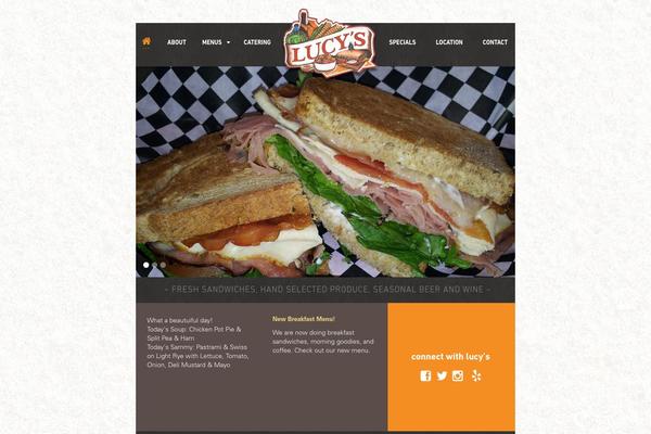 Site using Easy-restaurant-menu-manager plugin