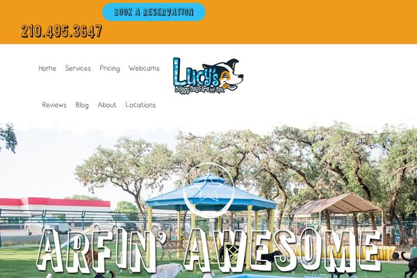 lucysdoggydaycare.com site used Lucys_theme