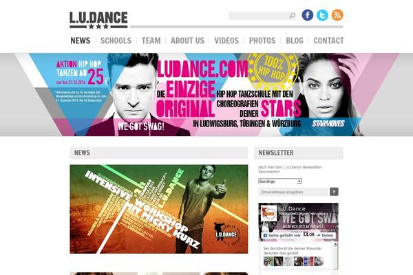 LeetPress theme site design template sample