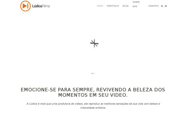Vigor theme site design template sample
