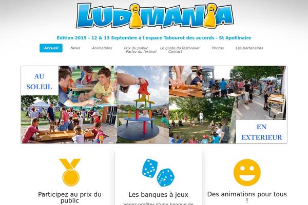 ludimania.fr site used Ludimania