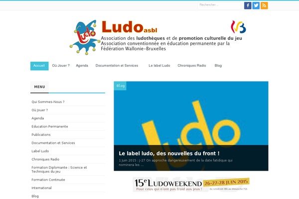 Journal theme site design template sample