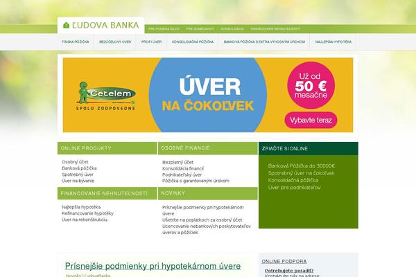 ludovabanka.sk site used Padma