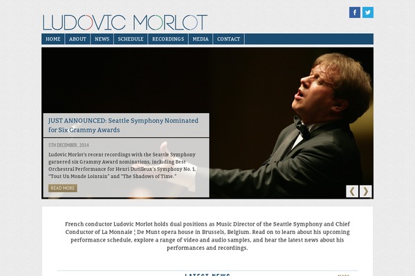 ludovicmorlot.com site used Ludovic-mortlot