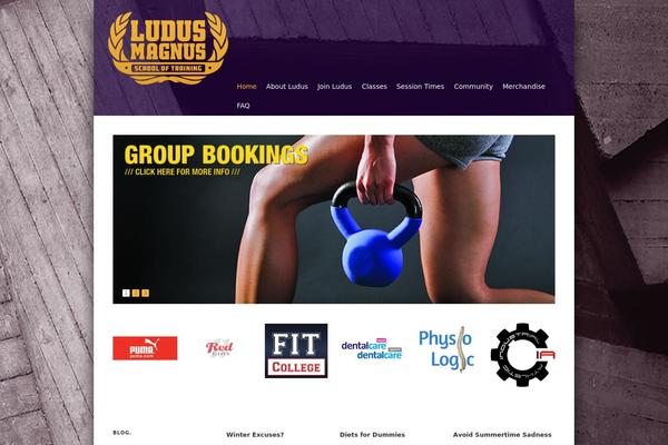ludusmagnus.co.nz site used Dw_simplex_theme
